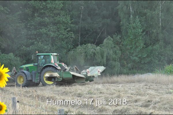 Maaien - hooien op 17-7-2018